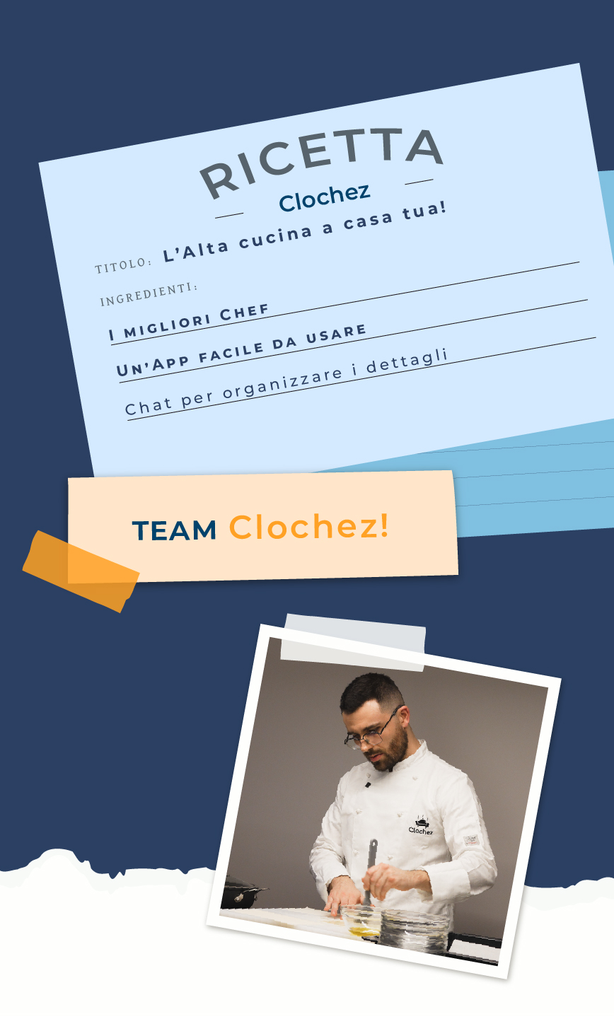 About Us - Clochez Private Chef Italy